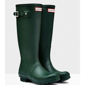 Green Hunter Boots